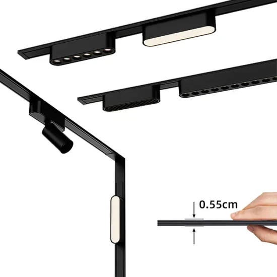 Système d'éclairage LED magnétique pour projecteur d'éclairage commercial avec Ultra